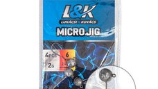 Cap de Jig L&K Microjig 2316, 3g (Carlige Nr. 2) - Performanta si Flexibilitate