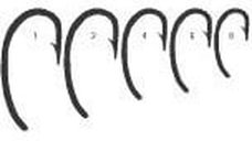 Carlig crap Mustad XV2 Curved, nichel negru, 10 buc (Marime Carlige: Nr. 4)