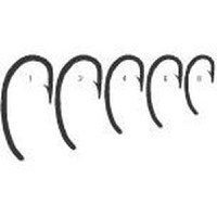 Carlig crap Mustad XV2 Curved, nichel negru, 10 buc (Marime Carlige: Nr. 6) - 1