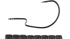 Carlig forjat offset pentru naluci soft Savage Gear (Marime Carlige: Nr. 4/0)