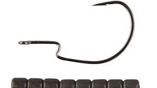 Carlig forjat offset pentru naluci soft Savage Gear (Marime Carlige: Nr. 4/0)