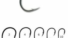 Carlig Mustad nichel forjat revers rotund 10001BLN/10buc plic (Marime Carlige: Nr. 1)