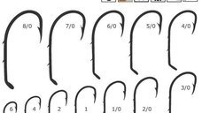 Cârlig pentru somn Mustad M.92641, bronz, 2 spini, rezistent, Nr. 4/0
