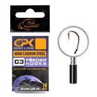 Carlige CPK C3 Feeder Hooks, 10buc/plic (Marime Carlige: Nr. 12) - 1