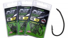 Carlige crap Carp Pro Curved Shank, 10 buc (Marime Carlige: Nr. 4)