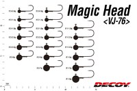 Carlige Decoy Jig Vj-76 Magic Head, Nr. 1 (Marime Carlige: Nr. 1, Greutate jig: 1.8 g) - 4