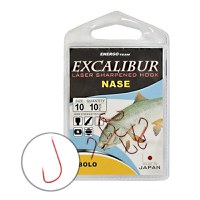 Carlige Excalibur Nase Bolo Red (Marime Carlige: Nr. 10) - 1