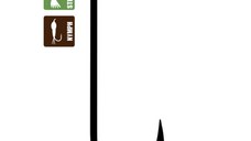 Carlige fly Tiemco TMC5262, cu spin, 20buc (Marime Carlige: Nr. 10)