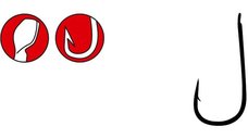 Carlige Gamakatsu LS-1310R Red, 25buc (Marime Nr. 12)