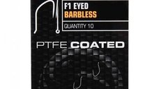 Carlige Guru Eyed Barbless pentru crap, fara barbeta, Nr. 18, 10 buc