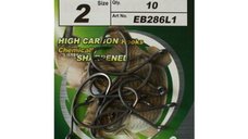 Carlige Hayabusa W-1, Nonreflect, 10bc (Marime Carlige: Nr. 6)