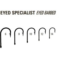 Carlige Mustad Eyed Specialist MU10, Black Nickel, 10buc/plic (Marime Carlige: Nr. 6) - 2