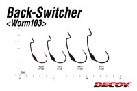 Carlige Offset Decoy Worm 103 Back Switcher Lestat (Marime Carlige: Nr. 5/0) - 4