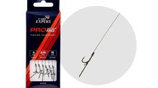 Carlige Prelegate Carp Expert Pro Method Feeder Hair Rig cu Spin de 10mm, 6buc/plic (Nr. 10)