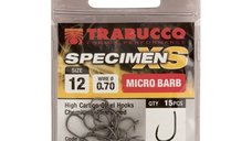 Carlige Trabucco Specimen XS - 15 buc, Marime Nr. 8