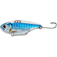 Cicada Livetarget Sonic Shad Blade Bait, culoare Silver-Blue, 5,5cm, 14g - 1