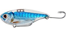 Cicada Livetarget Sonic Shad Blade Bait, culoare Silver-Blue, 5,5cm, 14g