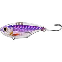 Cicada Livetarget Sonic Shad Blade Bait, culoare Violet-Black Back, 5,5cm, 14g - 1