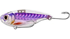 Cicada Livetarget Sonic Shad Blade Bait, culoare Violet-Black Back, 5,5cm, 14g