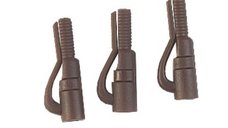 Clips Plumb Pierdut Jaxon Pro Carp Safety Clip cu Blocaj, 10buc/plic (Culoare: Transparent)