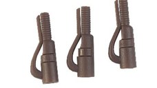 Clips Plumb Pierdut Jaxon Pro Carp Safety Clip cu Blocaj, 10buc/plic (Culoare: Transparent)