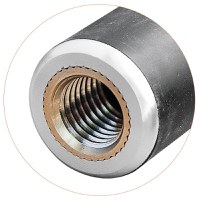 Coada de minciog cu doua capete de prindere, 2.20m -3.20m, 3 tronsoane - 2