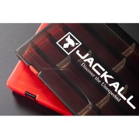 Cutie pentru Naluci Jackall 2800D Tackle M, Culoare Clear Black, 27.5x18.5x3.9cm - 2
