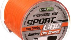 Fir Carp Pro Sport Line, Fluo Orange, 1000m (Diametru fir: 0.31 mm)