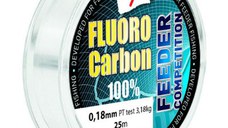 Fir Carp Zoom Fluorocarbon Leader Feeder Competition, 25 m (Diametru fir: 0.18 mm)