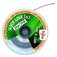Fir Carp Zoom Hooklink 3x3, Brown, 20m (Rezistenta fir: 15 lbs) - 1
