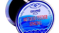 Fir Cralusso Method Feeder Sinking, negru, 600 m (Diametru fir: 0.18 mm)