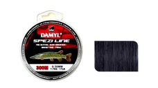 Fir Dam Spezi Pike Bait, Dark Grey (Diametru fir: 0.35 mm)