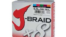 Fir de Pescuit Daiwa J-Braid X8 Multicolor 150m - 0.18 mm