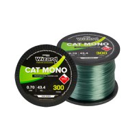 Fir EnergoTeam Wizard Cat Mono, verde-inchis, 300m (Diametru fir: 0.60 mm) - 1