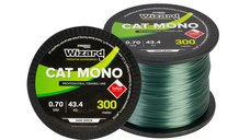 Fir EnergoTeam Wizard Cat Mono, verde-inchis, 300m (Diametru fir: 0.60 mm)