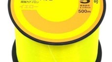 Fir monofilament Daiwa Justron DPLS Yellow, 500 m, 0.26 mm