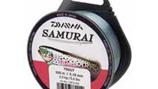 Fir Monofilament Daiwa Samurai Trout, Transparent, 500m (Diametru fir: 0.22 mm)