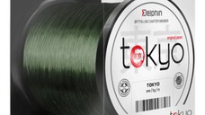 Fir monofilament Delphin Tokyo, verde, 1000-1200m (Diametru fir: 0.33 mm)