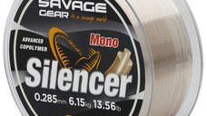 Fir Savage Gear Silencer Mono, roz transparent, 300m (Diametru fir: 0.31 mm)