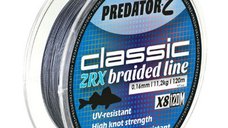 Fir textil Carp Zoom Predator-Z Classic ZRX 8X, Dark Grey, 120m (Diametru fir: 0.16 mm)