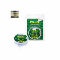 Fir Textil Climax Cult Huntersbraid Sinking Hooklink Weed Green, 20m (Rezistenta: 30 lbs) - 2