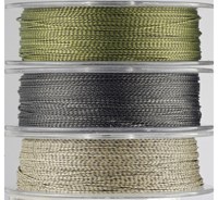 Fir Textil Climax Cult Huntersbraid Sinking Hooklink Weed Green, 20m (Rezistenta: 30 lbs) - 5