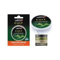 Fir Textil Climax Cult Huntersbraid Sinking Hooklink Weed Green, 20m (Rezistenta: 30 lbs) - 6
