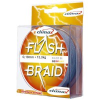Fir textil Climax Flash Braid, gri, 100m (Diametru fir: 0.28 mm) - 1
