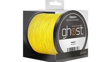 Fir Textil Delphin Ghost 4+1, Galben, 600m (Diametru fir: 0.16 mm)