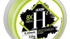 Fir textil Jaxon Hegemon 8X Flash, verde fluo, 150m (Diametru fir: 0.06 mm)