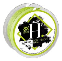 Fir textil Jaxon Hegemon 8X Flash, verde fluo, 150m (Diametru fir: 0.10 mm) - 1