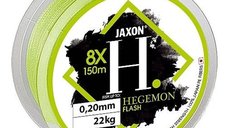 Fir textil Jaxon Hegemon 8X Flash, verde fluo, 150m (Diametru fir: 0.16 mm)