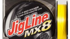Fir textil Momoi Jigline MX8, Galben Fluo, 125m (Diametru: 0.20 mm)