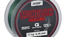Fir textil Monolith Excellence dark green 125m Jaxon (Diametru fir: 0.14 mm, Culoare fir: verde)